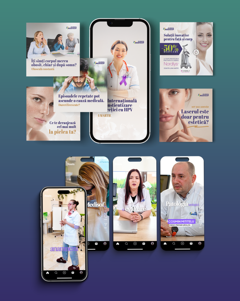 productie foto video pentru clinica medisof - idea lab creative agency craiova